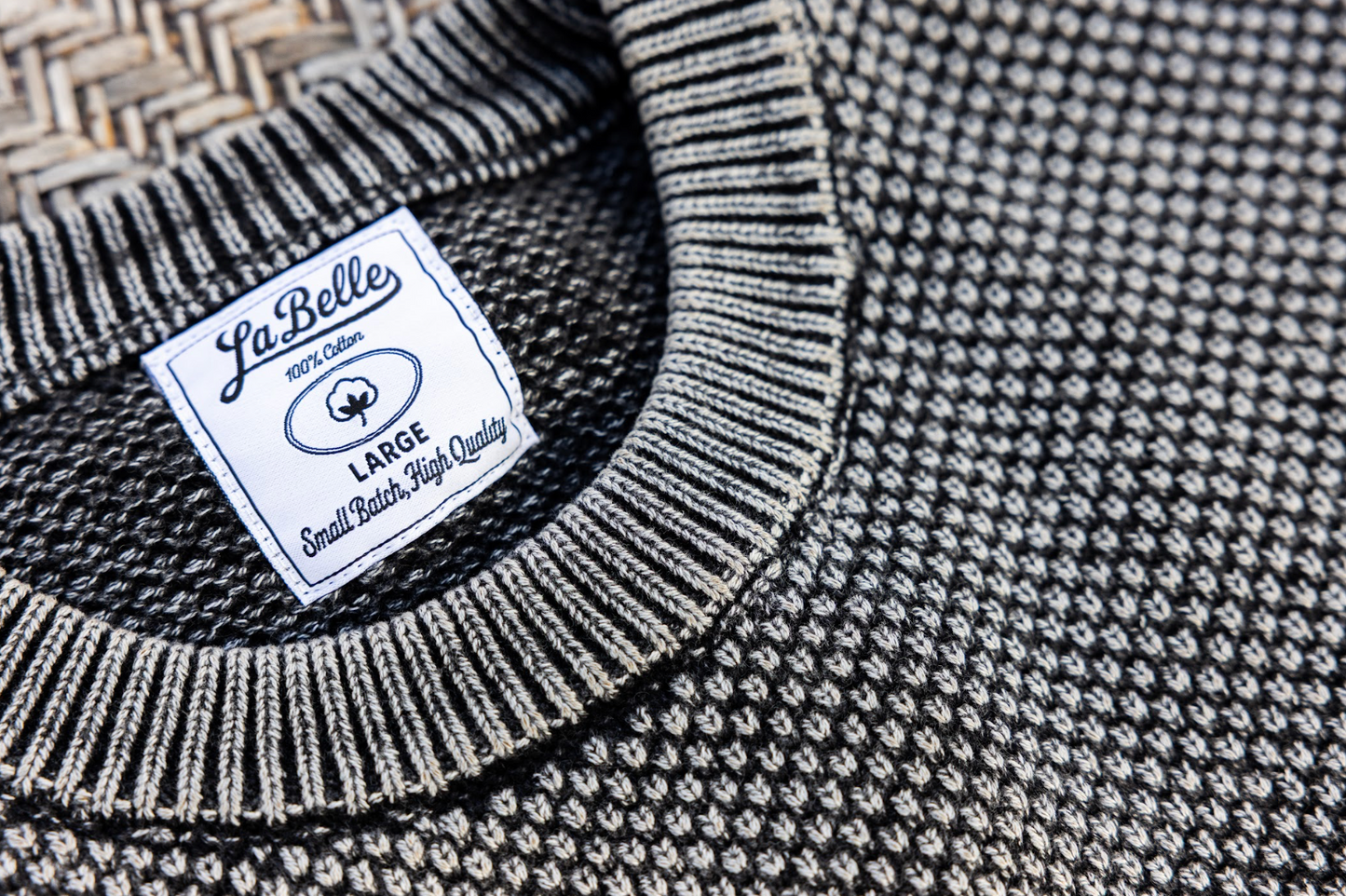 Fisherman Sweater - Charcoal