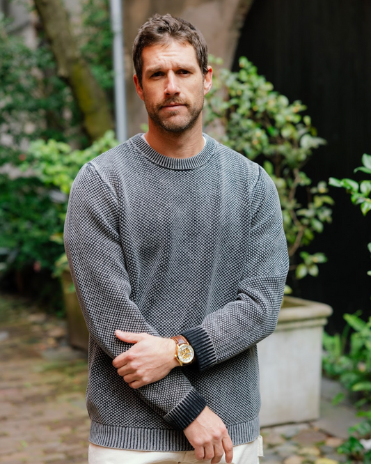 Fisherman Sweater - Charcoal