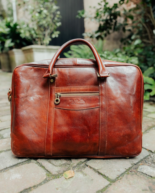 Italian Leather Briefcase