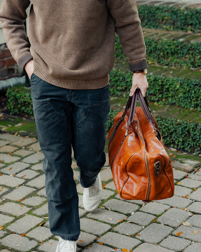 Fisherman Sweater - Brown