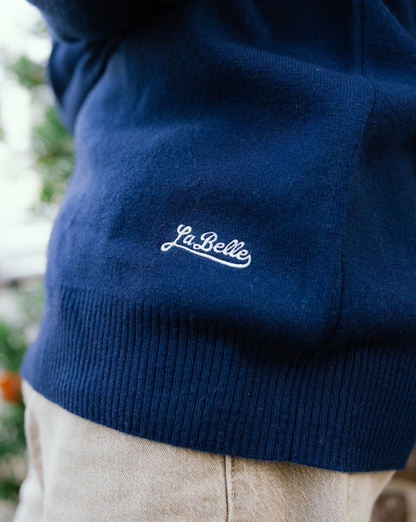 Merino Wool Sweater - Blue