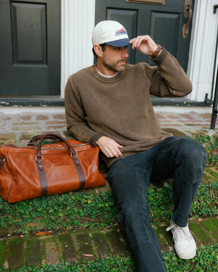 Fisherman Sweater - Brown