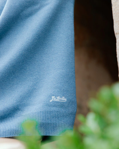 Merino Wool Sweater - Light Blue