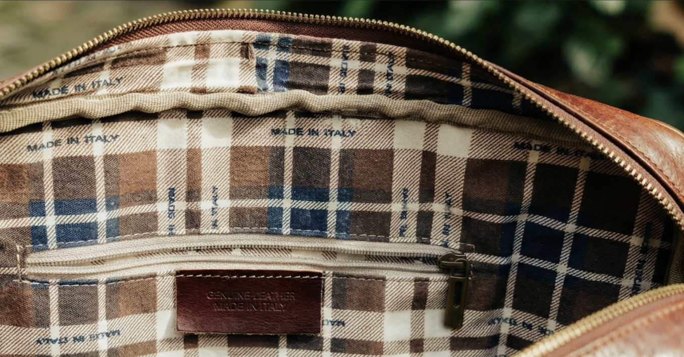 Italian Leather Briefcase